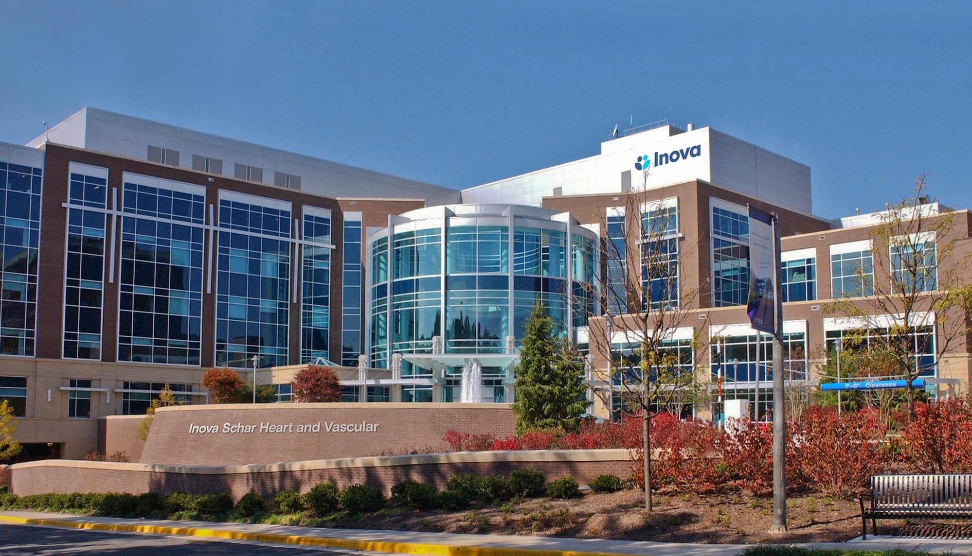 Inova Schar Heart & Vascular building in Fairfax