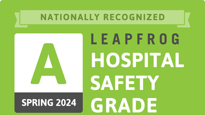 Leapfrog Hospital Safety Grade award