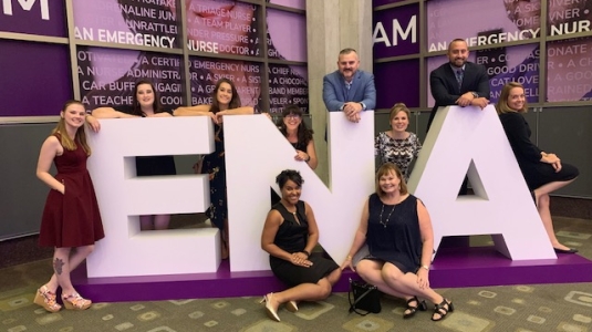 Colleagues at ENA conference