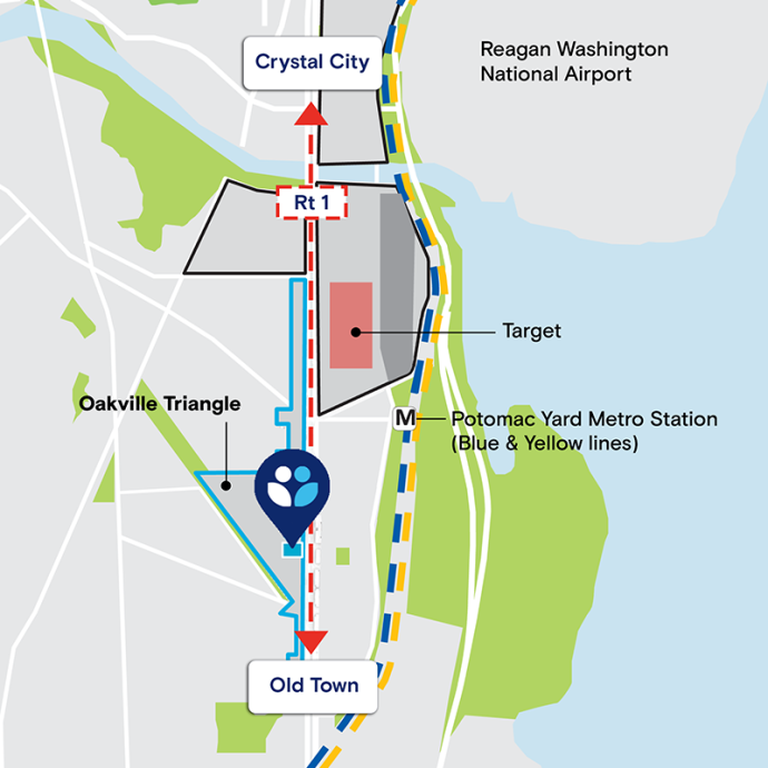 oakville location map